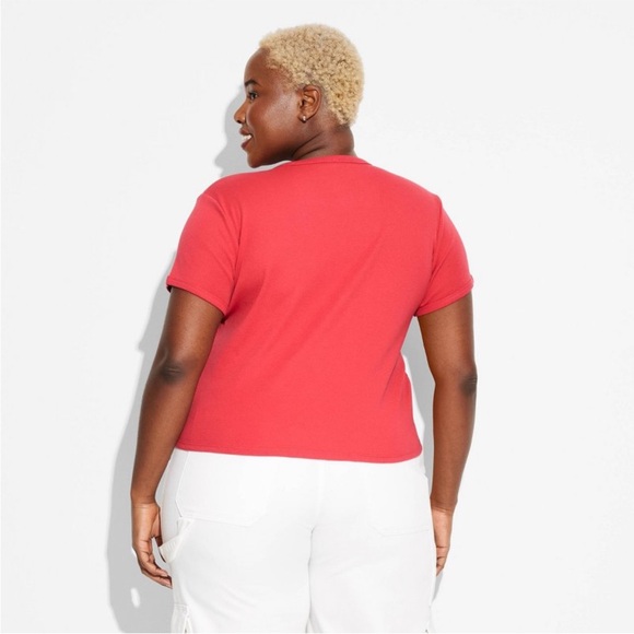 Vinyl Threads Lucky Charm Ace of Clubs Red Short Sleeve Graphic Baby T-Shirt - Picture 2 of 9